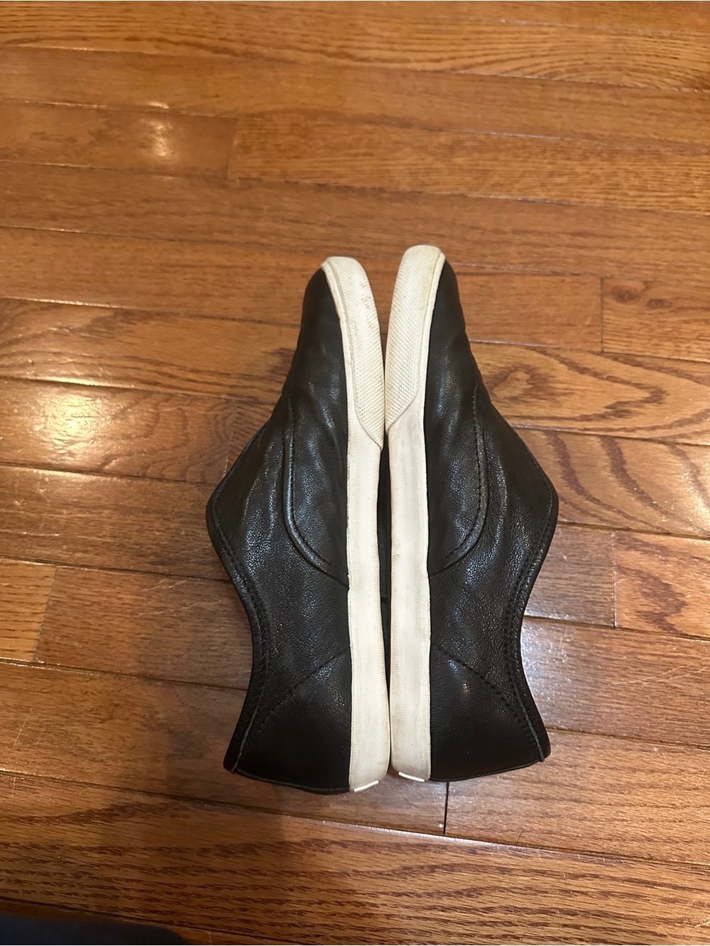 Frye Maya CVO Women’s Black Leather Slip-ons, Size 9 - Picture 3 of 6